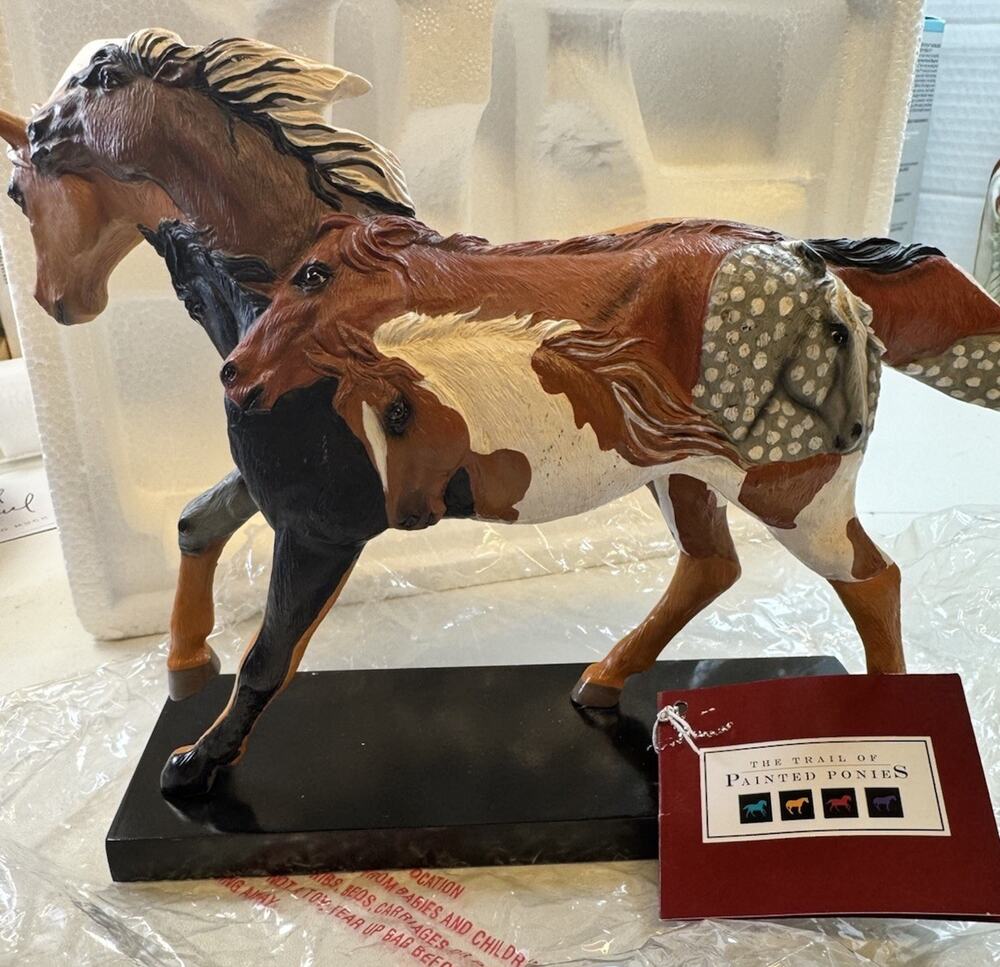 Trail of Painted Ponies Year of Horse #12223 LE Figurine w Box Tag